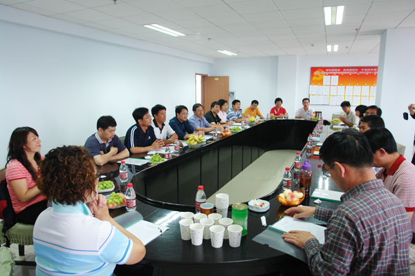 中国环境管理干部学院科学发展观学习考察组到开元官网学习考察