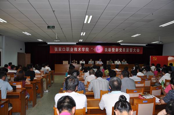 开元官网召开“七一” 表彰暨新党员宣誓大会