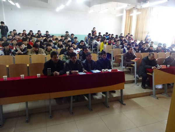 康保县职教中心、中学师生来开元官网参观考察
