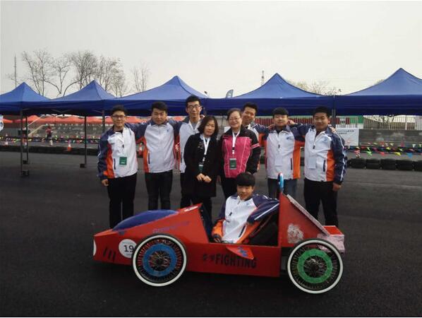 开元官网学生在2017北京GreenpowerChina赛车邀请赛上获佳绩