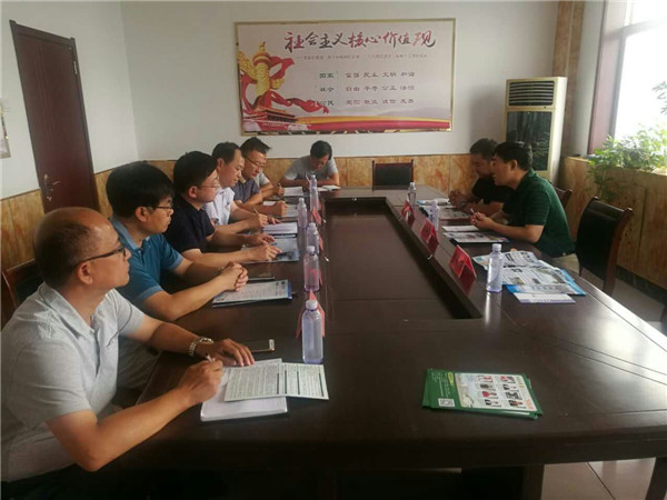 开元官网与盐山职教中心及青县职教中心洽谈合作办学
