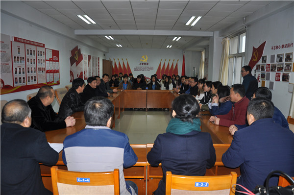 肃宁职教中心师生到开元官网参观交流