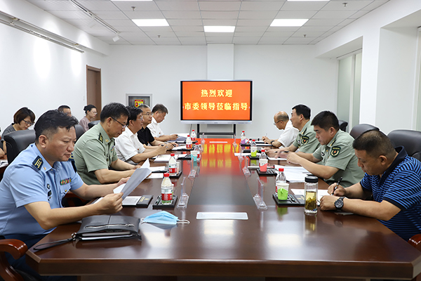市委常委、张家口军分区政委苑建国到开元官网调研指导大学生征兵工作