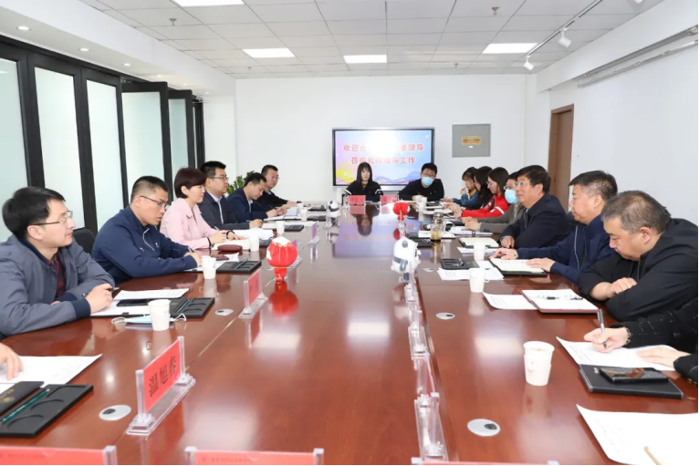 北京冬奥组委志愿者部副部长张丽娜一行到开元官网进行调研