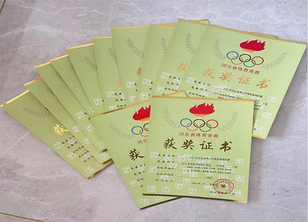 喜报 | 开元官网健美操队在“2021年河北省青少年健美操锦标赛”中荣获一等奖