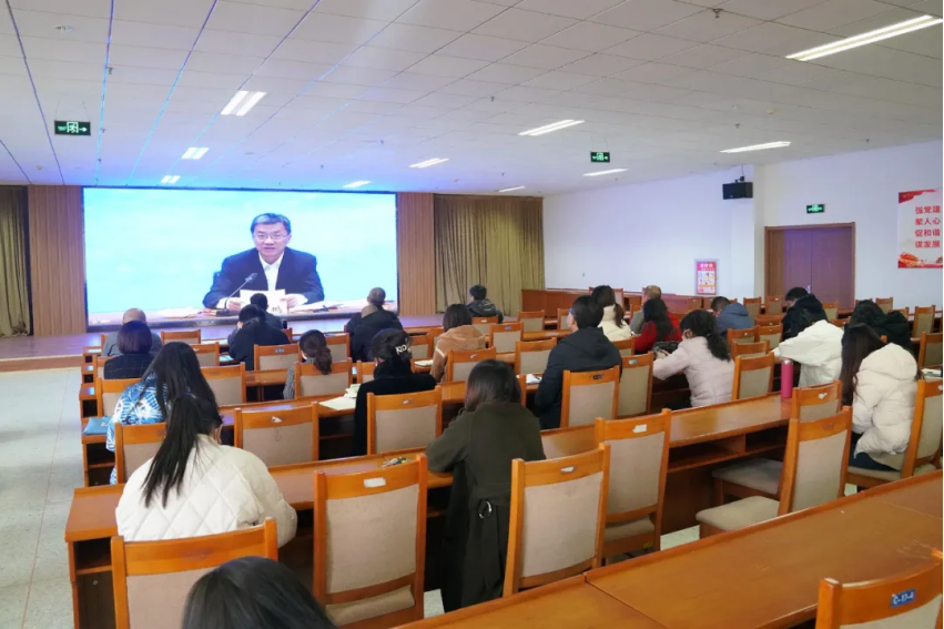 开元官网集中收看2022届全国普通高校毕业生就业创业工作网络视频会议