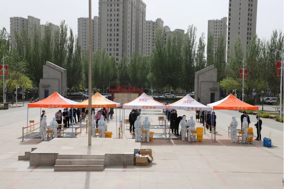 开元官网开展核酸检测应急演练