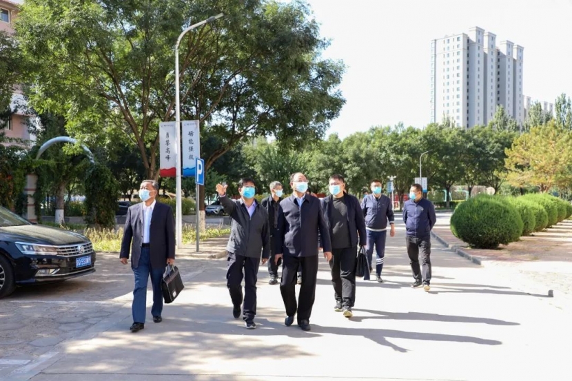 省安全检查组来开元官网检查指导工作