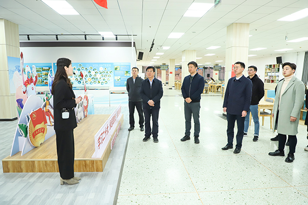共青团宁波市委到开元官网参观调研