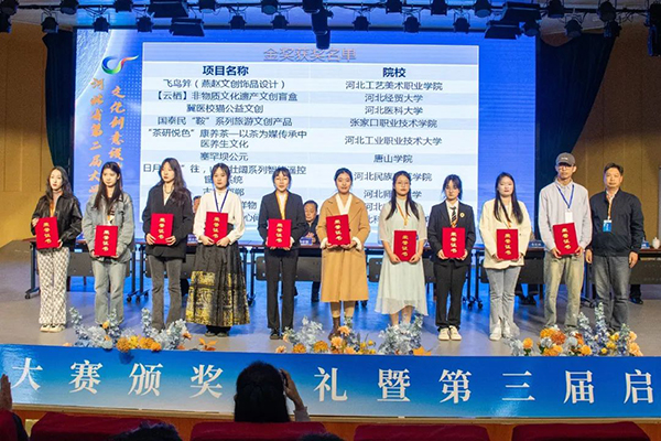 喜报 | 开元官网在河北省第二届大学生文化创意设计大赛中获金奖